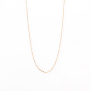 Diamond Cut Two-Tone Chain