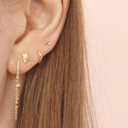 Clover Flatback Earring