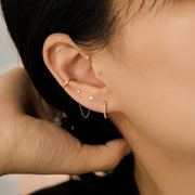 Clover Flatback Earring