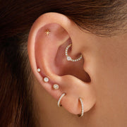 Meredith Flatback Earring