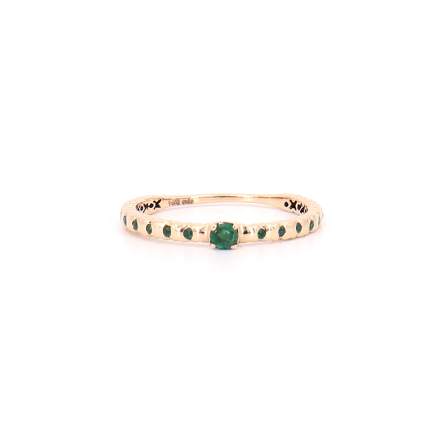 Addison Emerald Ring