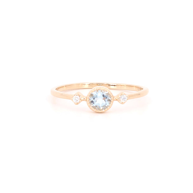Violetta Aquamarine Ring