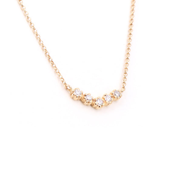 Diamond Arch Necklace