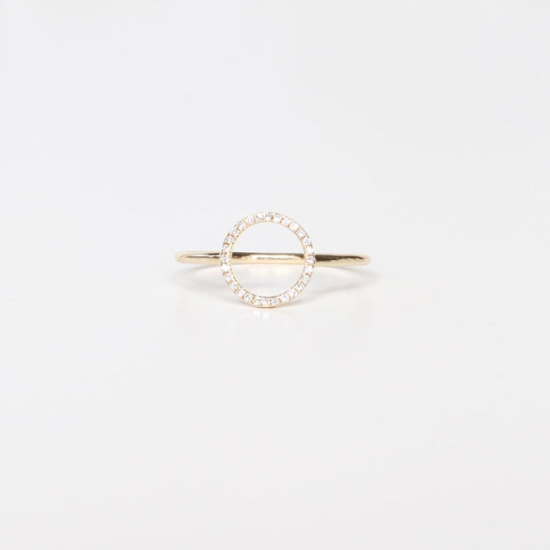 Diamond Eternity Circle Ring