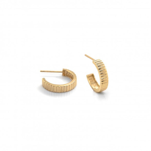 Fluted Hoops (Pair)