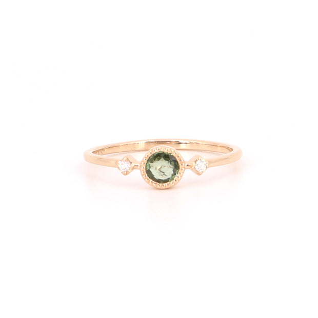 Violetta Green Sapphire Ring