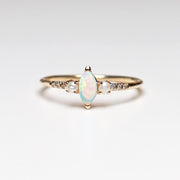 Opal Savoy ring