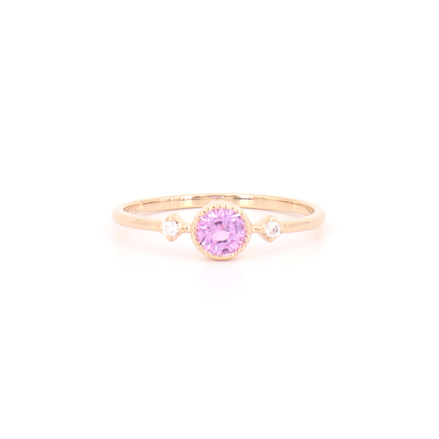 Violetta Pink Sapphire Ring