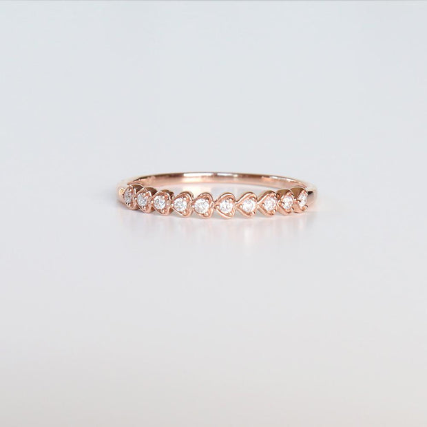 Serendipity Rose Gold Diamond Ring