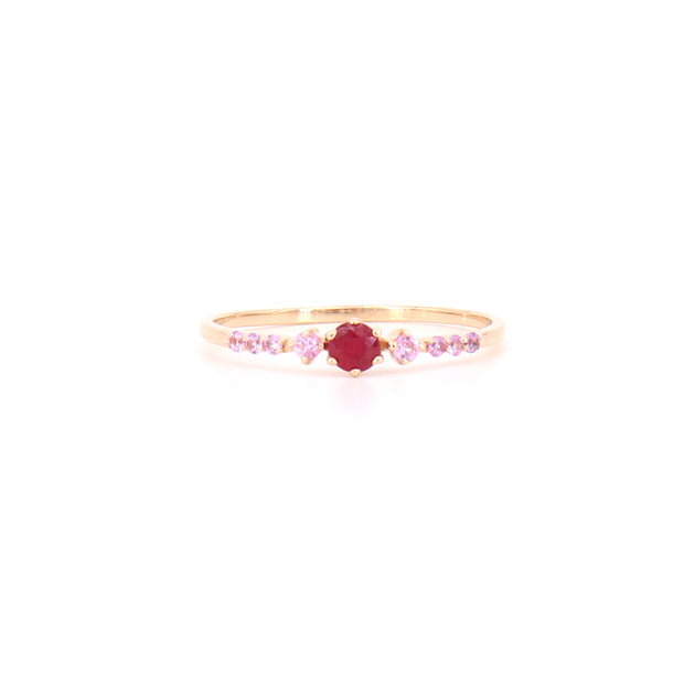 Ruby & Pink Sapphire Ring