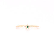 Star Emerald Ring