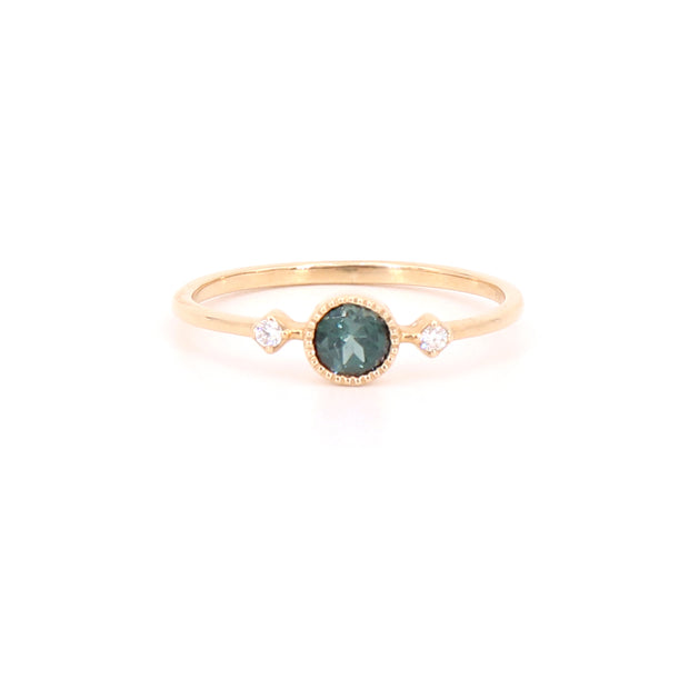 Violetta Green Tourmaline Ring